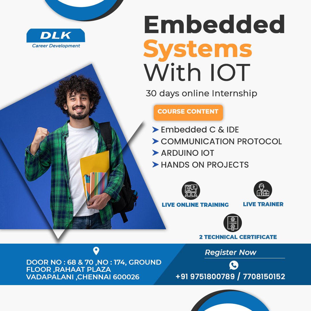 Iot Training And Internship For Engineering Students In Chennai With ...